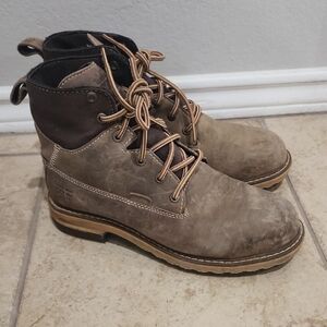Timberland PRO Women's Hightower Bown Round Alloy Toe Lace Up Work Boot Size 7​